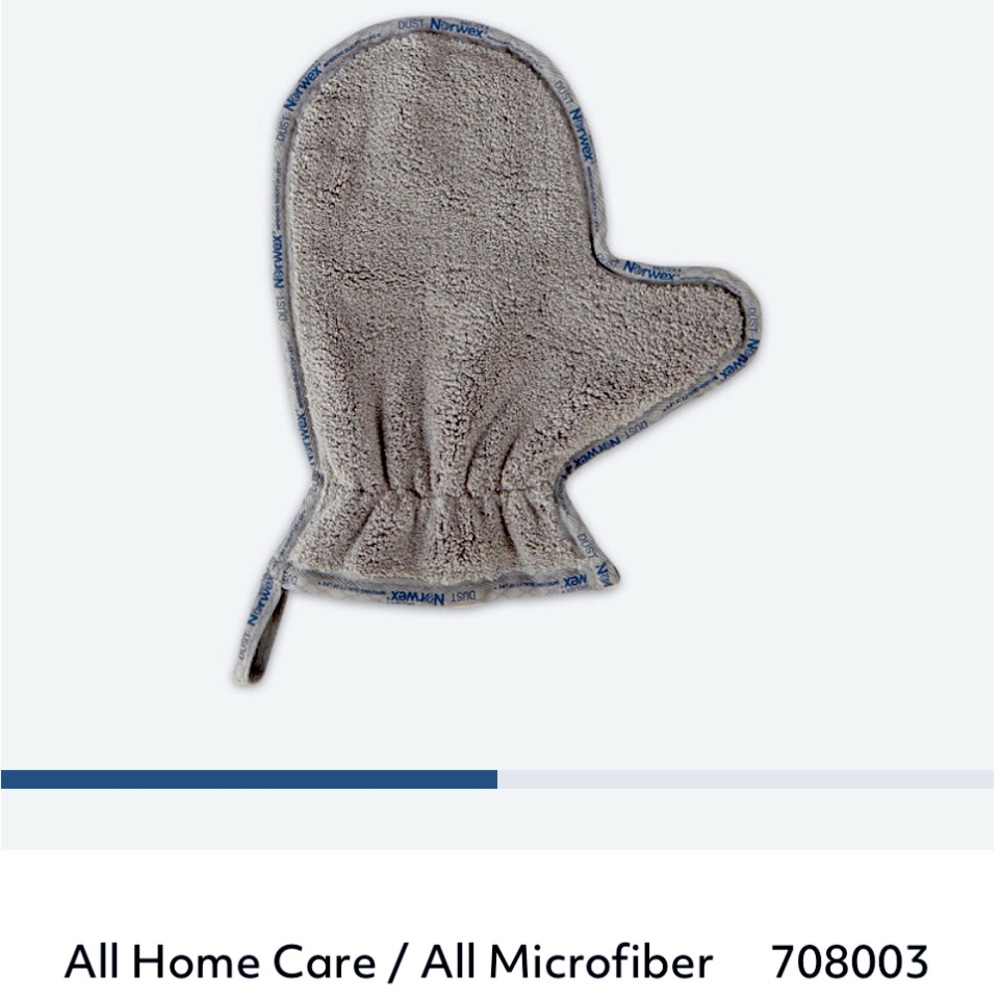 Norwex Dusting mitt new purple